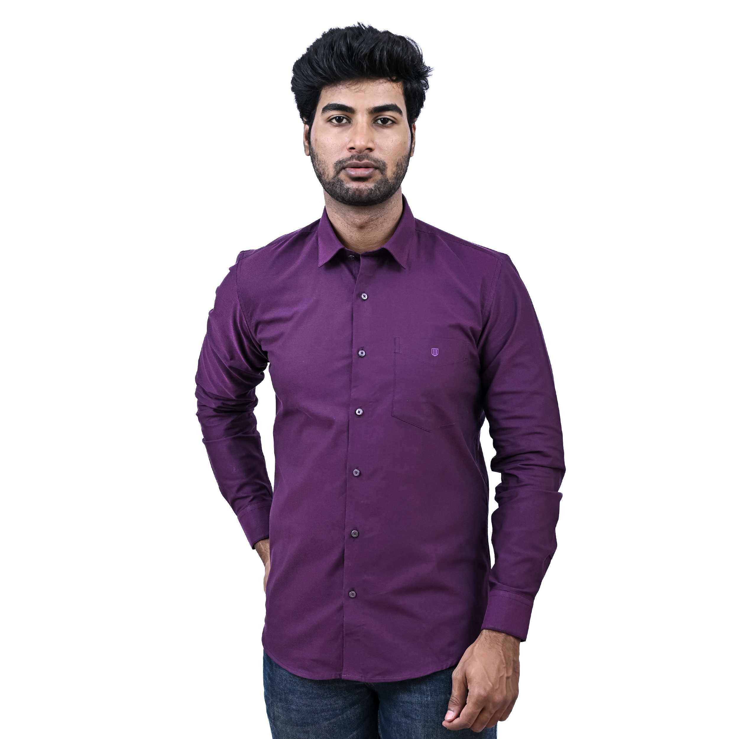 MEN'S PREMIUM OTTO  SOLID  SHIRT